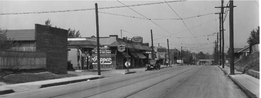 Photo Circa 1930 of Barksdale at Nelson Avenue